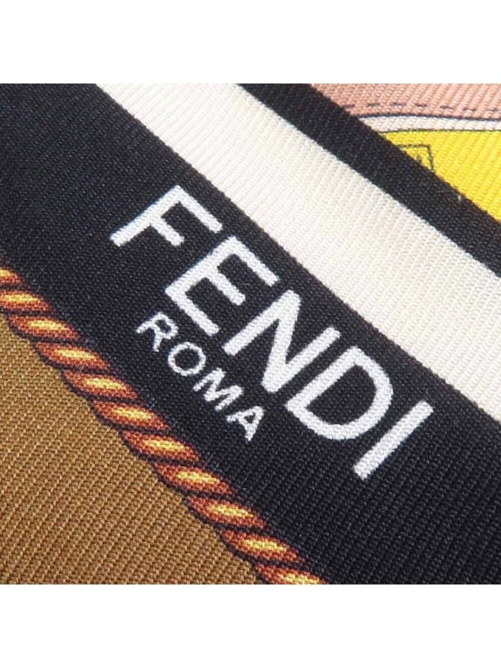 Fendi Ribbon Scarf Multicolor - Picture 7 of 7